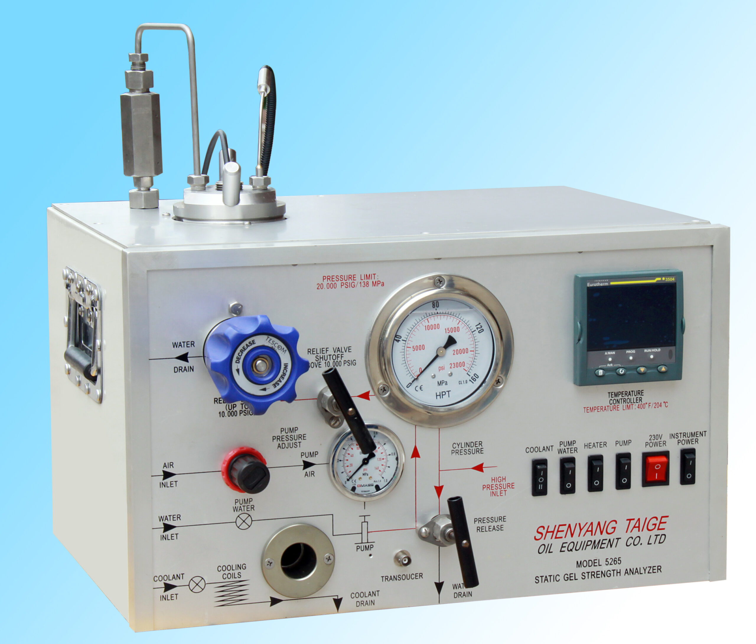 超声波水泥分析仪TG-5265.Cement Static Gel Strength Analyzer, Twin Cell Cement Static Gel Strength Analyzer, Twin Cell - Image 2